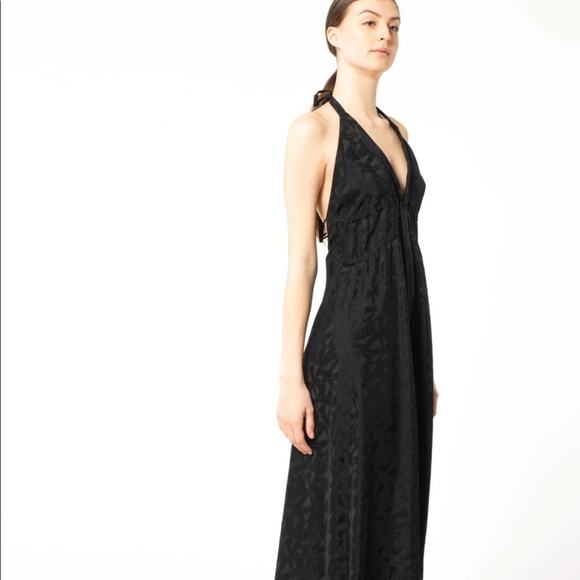 ISABEL MARANT NWT RAIZAMA Black Halter DRESS 6 - Picture 13 of 13